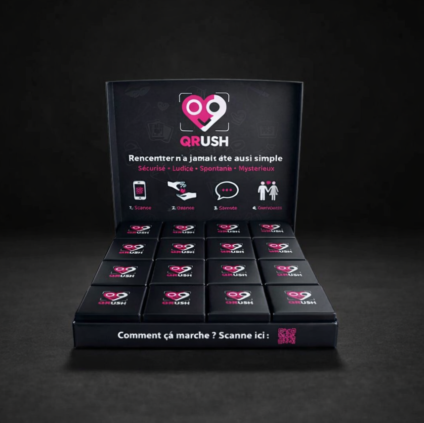 Coffret 16 boîtes - 160 QRush